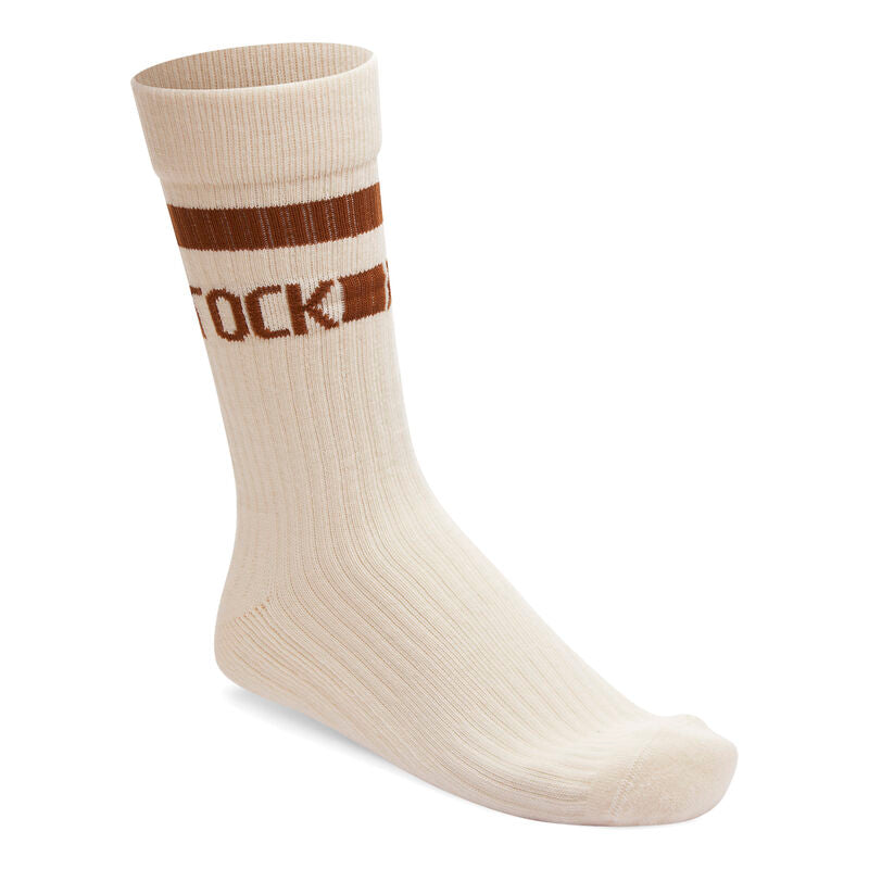 Crew Stripe Sock : Eggshell