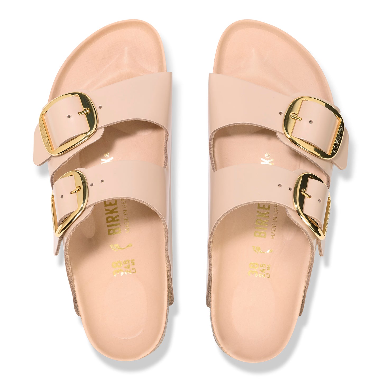 Arizona Big Buckle : High Shine Beige