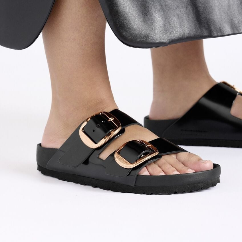 Arizona Big Buckle : High Shine Black Exquisite