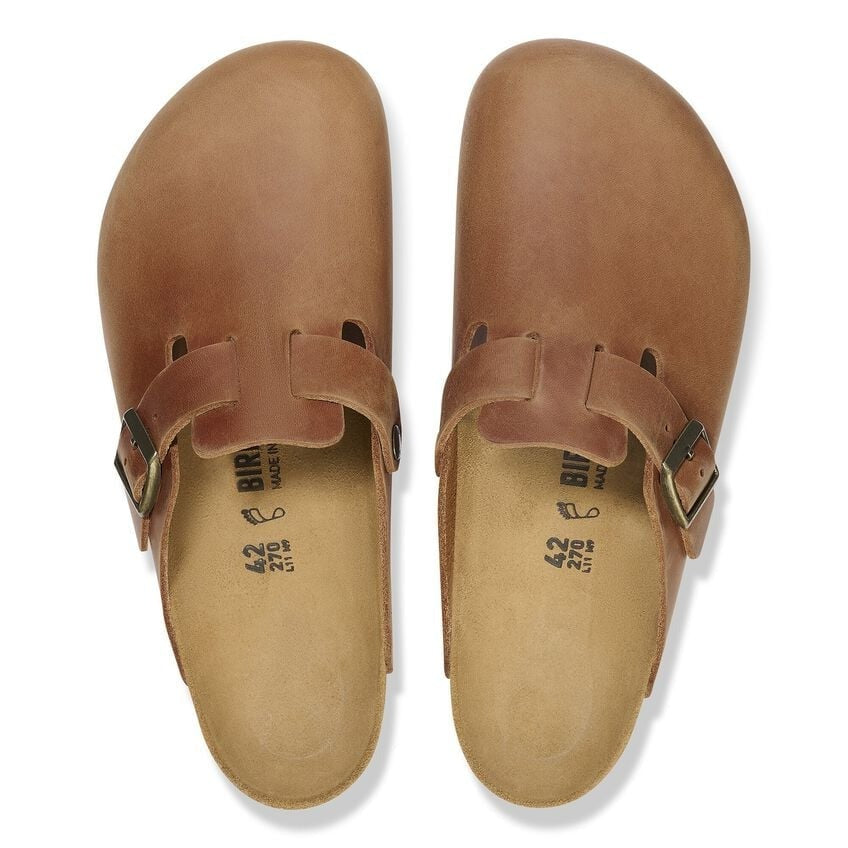 Boston Classic Footbed : Cognac
