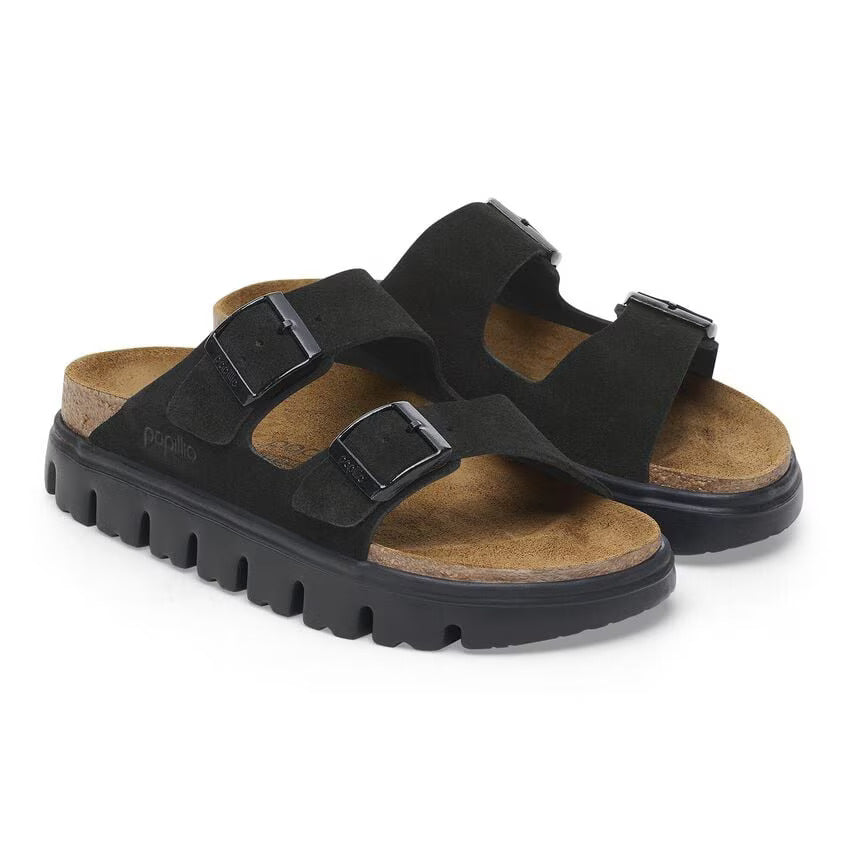 Arizona Chunky : Black Suede