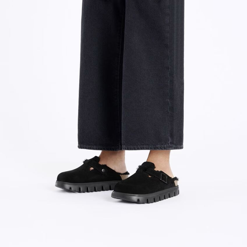 Boston Chunky Shearling : Black