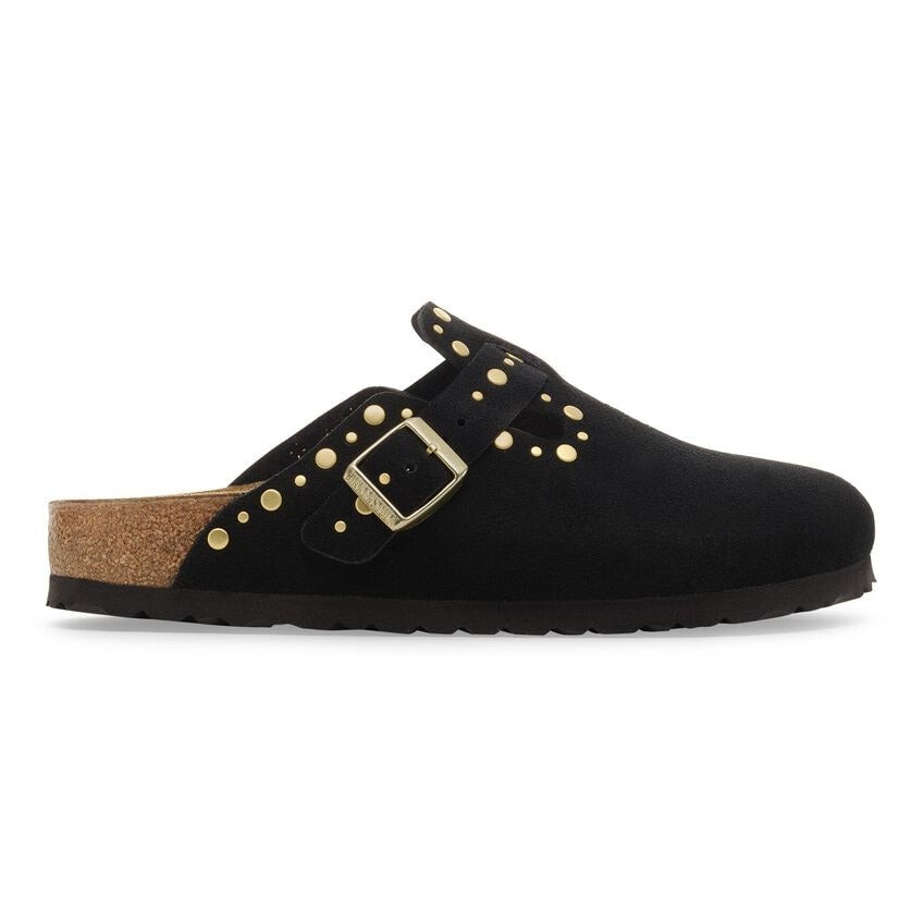 Boston Classic Footbed : Black Rivets