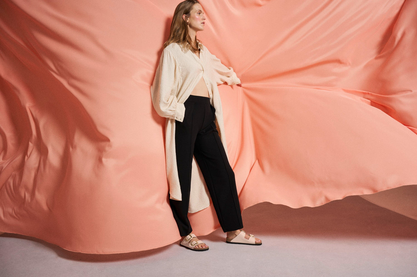 Arizona Big Buckle : High Shine Beige