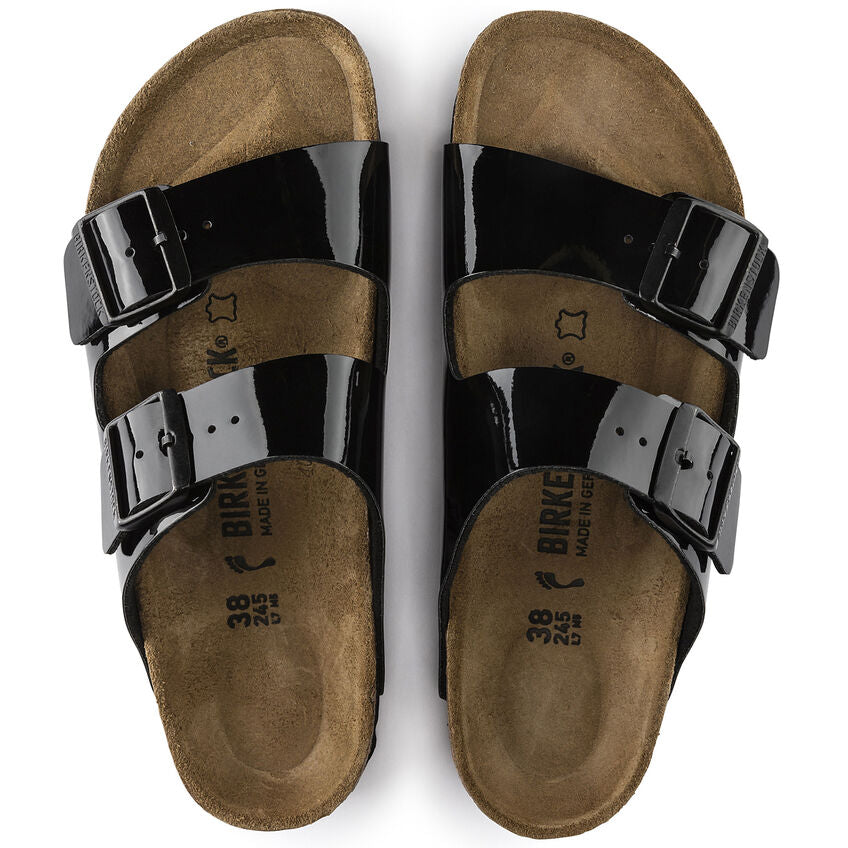 Arizona Classic Footbed : Black Patent