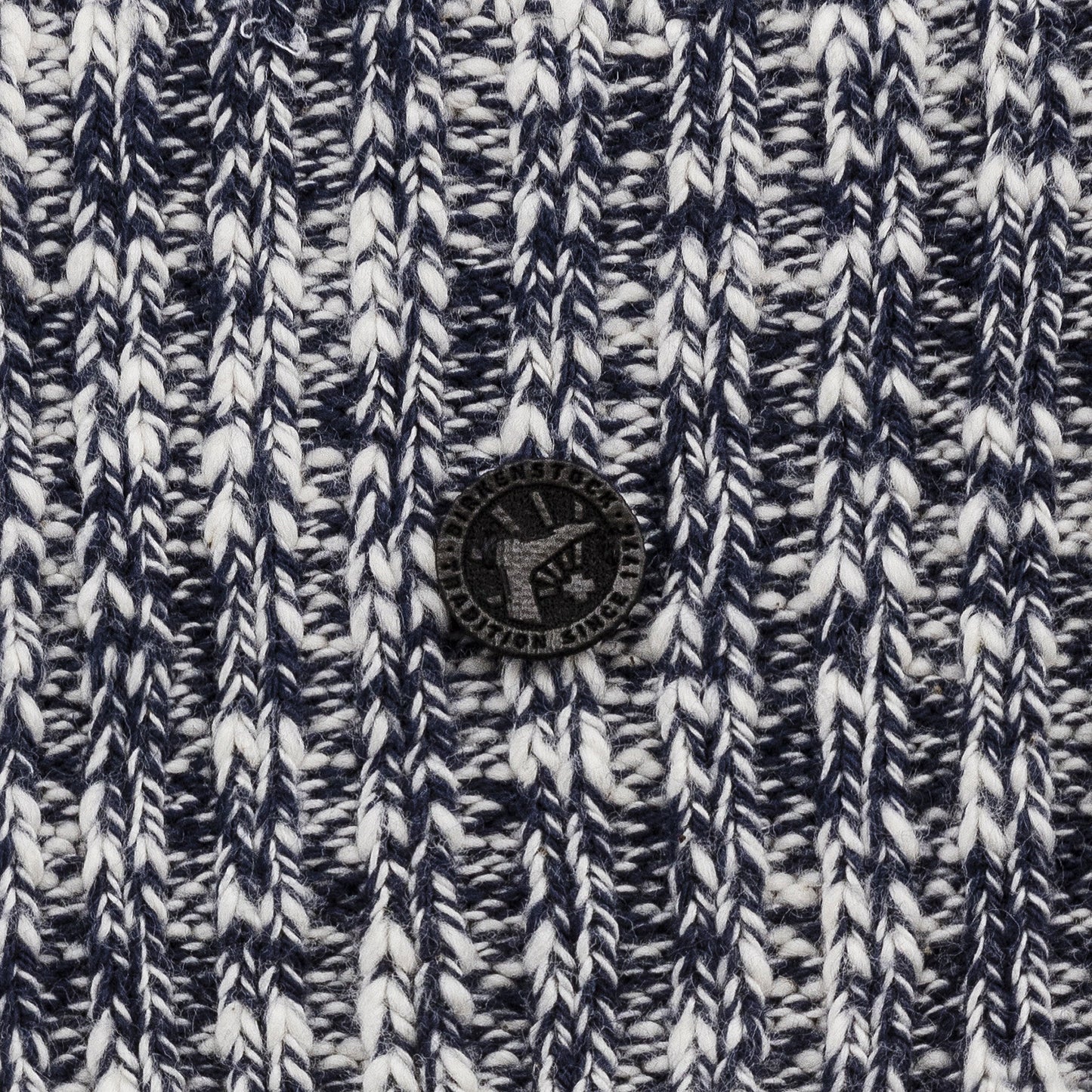 Cotton Slub Sock : Blue/White