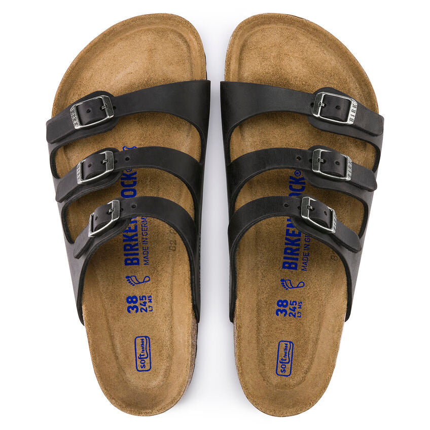 Florida Soft Footbed : Black Oiled