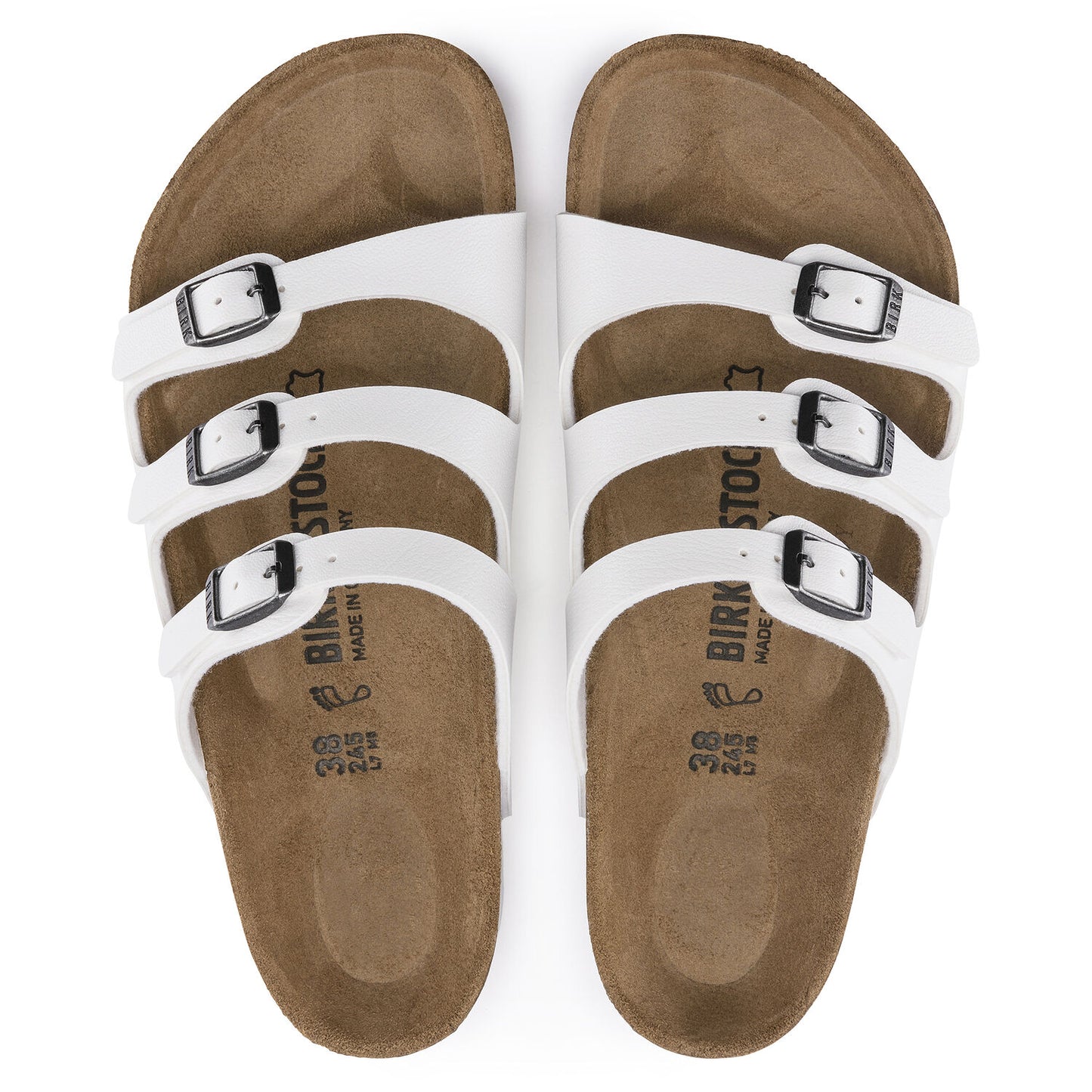 Florida Classic Footbed : White