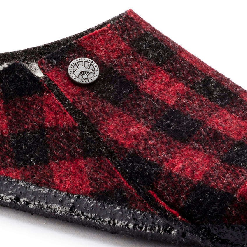 Zermatt Shearling : Plaid Red