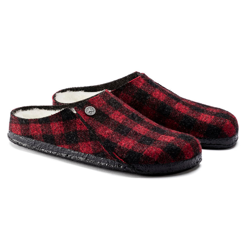 Zermatt Shearling : Plaid Red