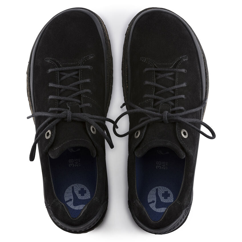 Honnef Low : Black Suede