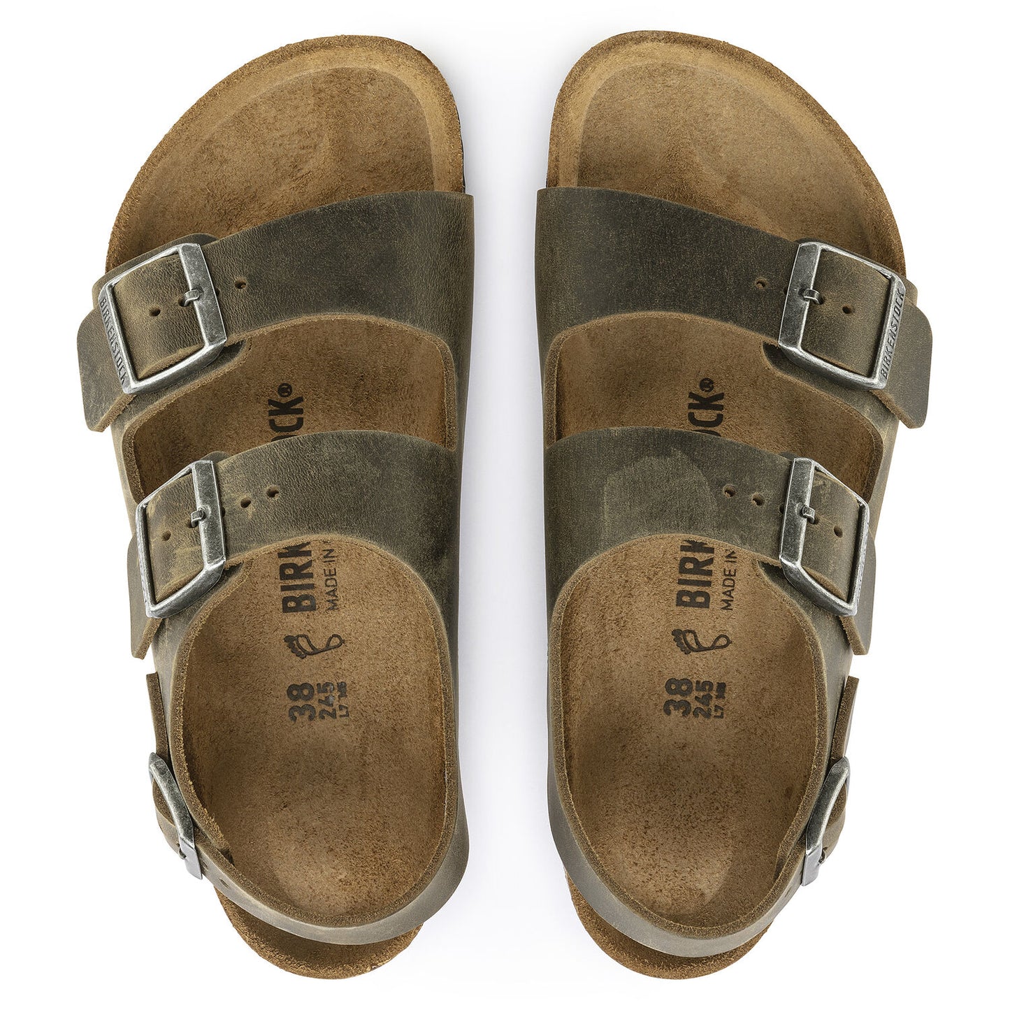 Milano Classic Footbed : Faded Khaki