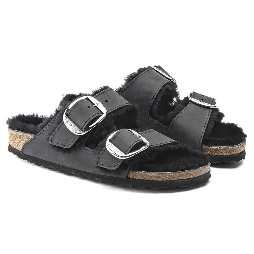 Arizona Big Buckle : Shearling Black