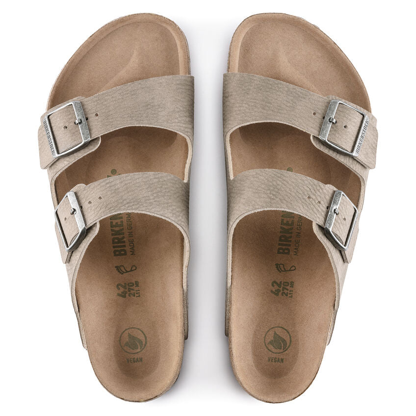 Arizona Classic Footbed : Gray Taupe Vegan
