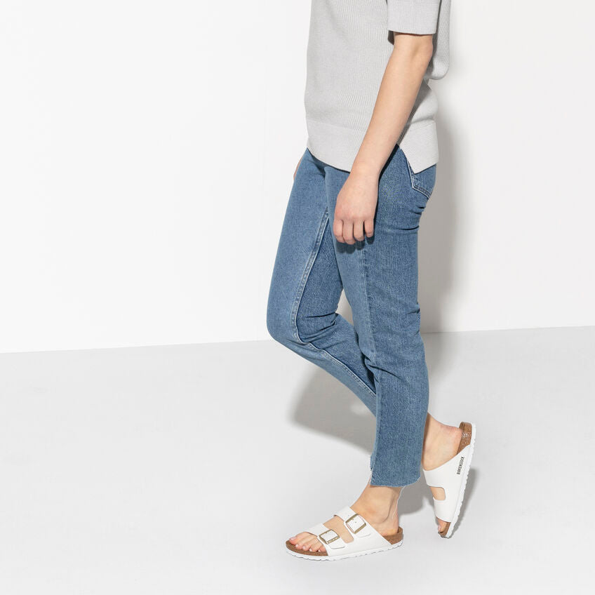
                      
                        Arizona Classic Footbed : White Patent
                      
                    