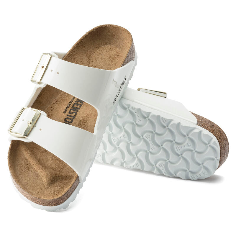 Arizona Classic Footbed : White Patent