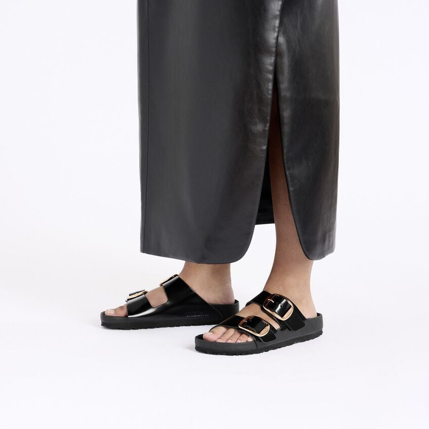 Arizona Big Buckle : High Shine Black Exquisite
