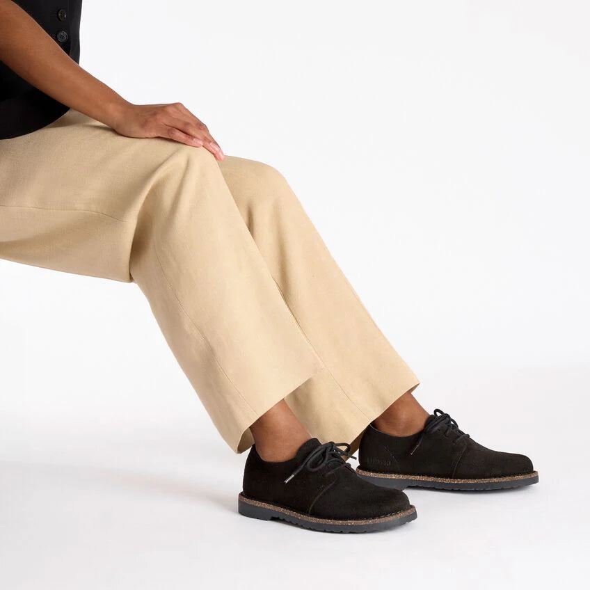 Uppsala Low : Black Suede