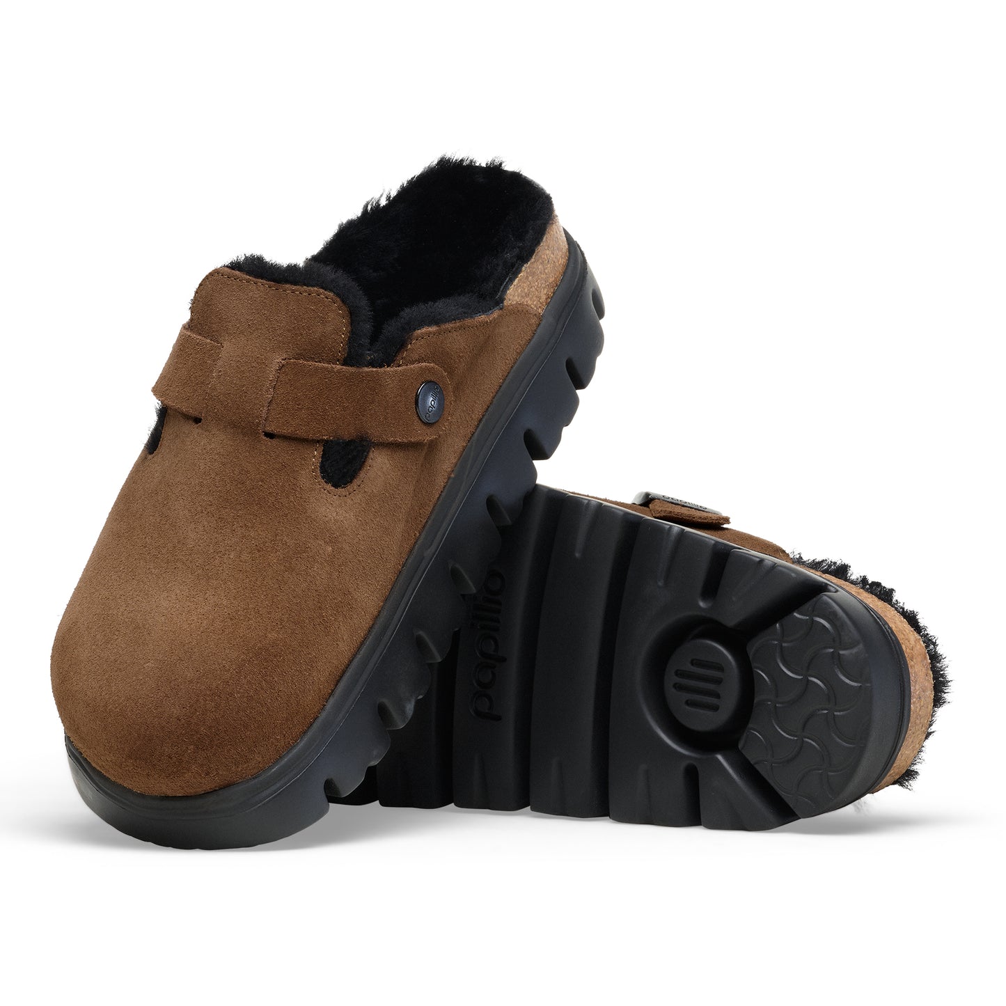 Boston Chunky Shearling : Dark Tea