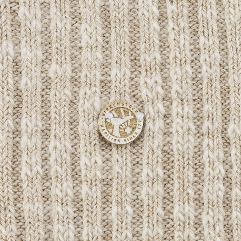 
                      
                        Cotton Slub Sock : Beige/White
                      
                    