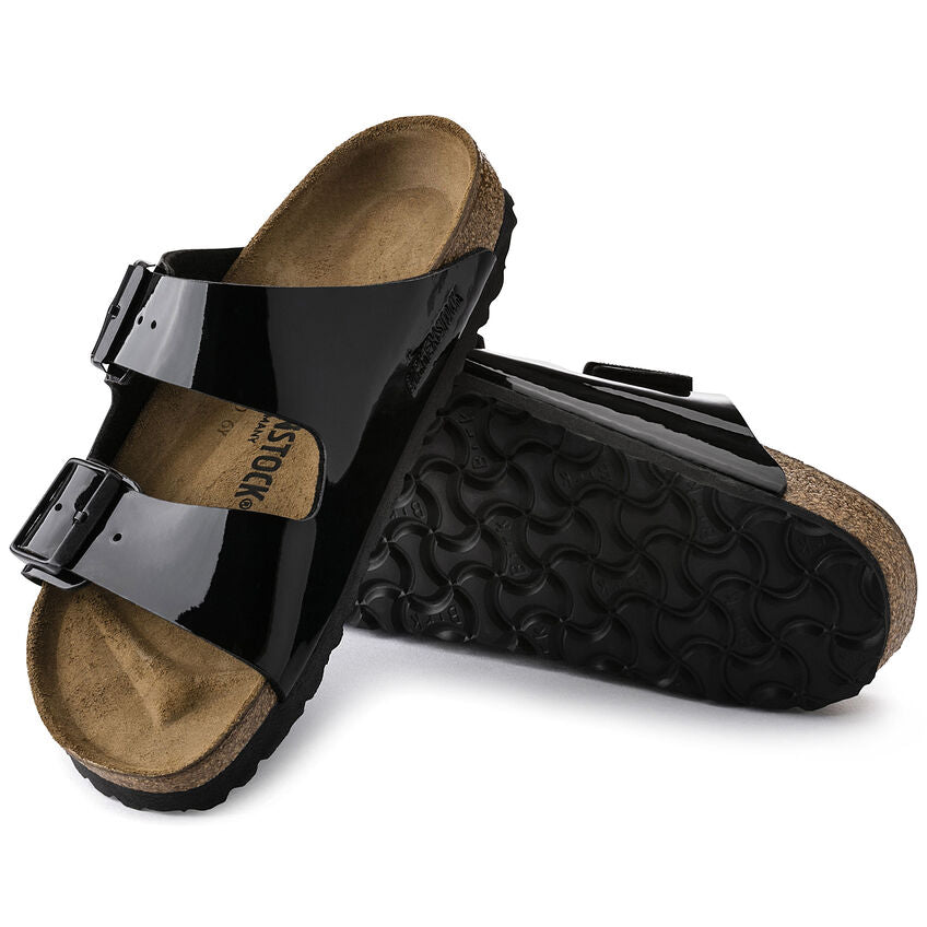 Arizona Classic Footbed : Black Patent