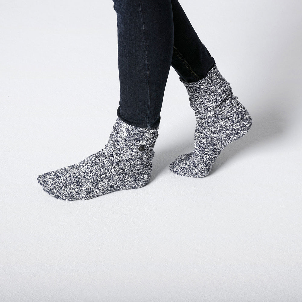 
                      
                        Cotton Slub Sock : Blue/White
                      
                    