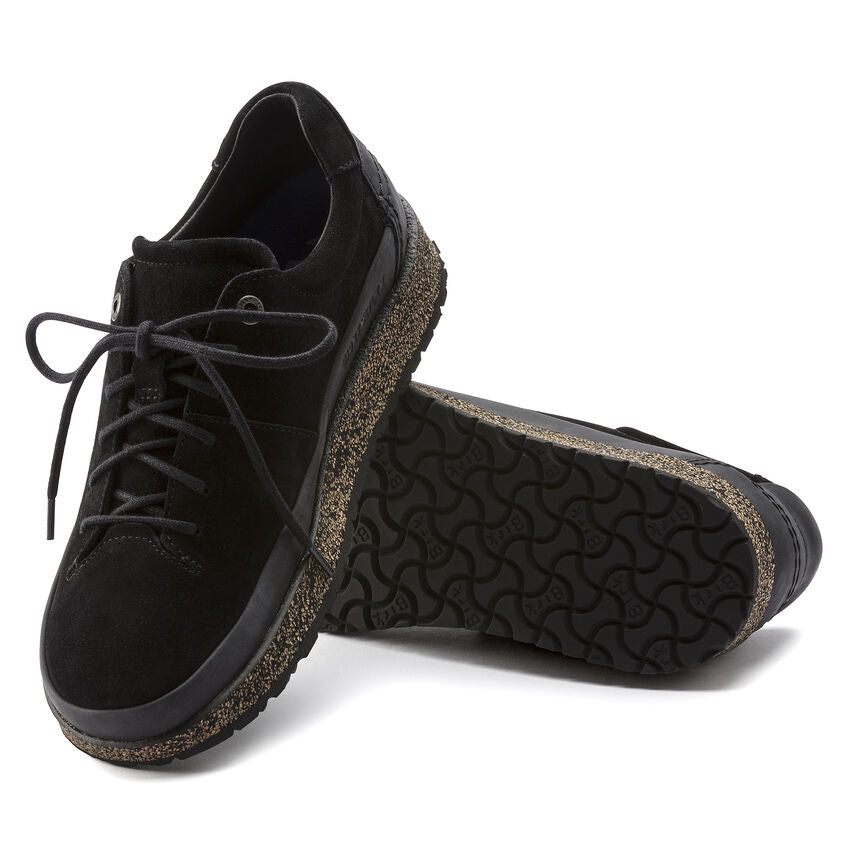Honnef Low : Black Suede