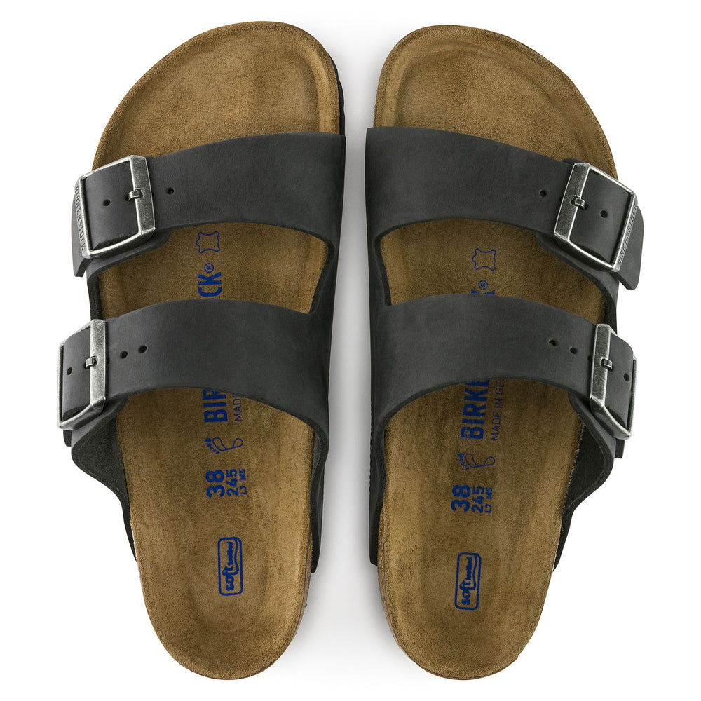 
                      
                        Arizona Soft Footbed : Black Oiled
                      
                    